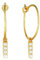 Boucles D'Oreilles Pour Mariage, Boucle d'oreilles Argent 925 Femme Cylindre avec Oxyde de Zirconium Boucle d'oreilles