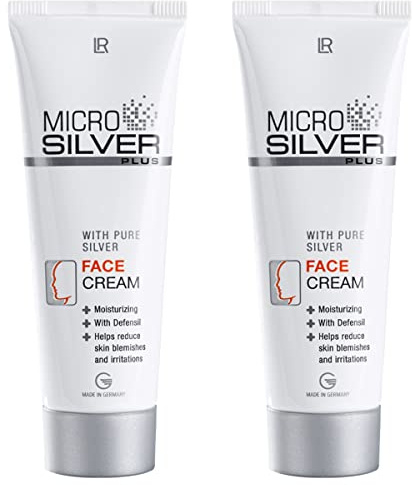 LR MICROSILVER PLUS Crème pour le visage (2 x 100 ml)