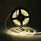 KISUFU USB 5V COB LED Strip, 320 LED/M Warm White TV Backlight, Hochdichte Dimmbare 3000K Streifen, Kontinuierlich (3m, Naturweiß)