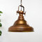 bamyum Ulmete Hängelampe Industrial Vintage Ø30cm Metall, Kupferfarbe Hängelampe Wohnzimmer Küchenlampe Hängend E27, Pendelleuchte Esstisch Vintage Industrial, Esszimmerlampe, Deckenlampe Wohnzimmer