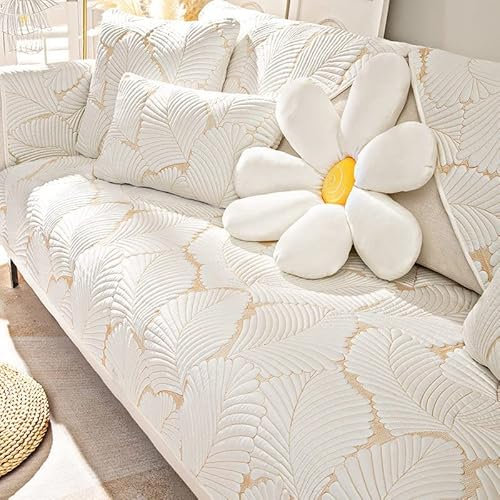 Sofabezug 1 2 3 4 Sitzer Couchbezug L Form Ecksofa Sofa/Couch überwurfdecke, Samt Couch Überwürfe Sofahusse Sofaüberwürfe rutschfest Sofa Abdeckung Schonbezüge Sofa Überzug ( Color : #14 , Size : 70x7