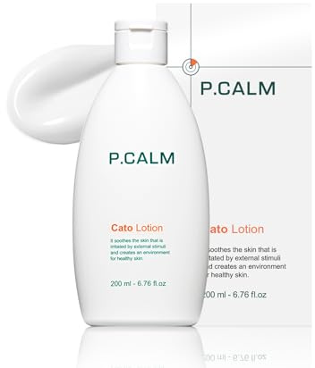 P.CALM Cato Lotion, 200 ml, Feuchtigkeitsspendend, Aufhellend, Anti-Falten, für Empfindliche Haut