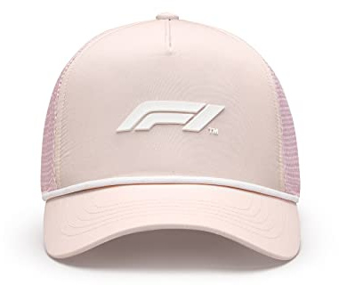 Formel 1, offizielles Produkt, F1, Pastell-Truckerhut, Unisex, Rosa, Einheitsgröße, Rosa