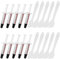 GENNEL GT-1 Lot de 10 pâtes thermiques pour CPU Argenté (1 g x 10), haute performance, pâte thermique dissipateur, graisse thermique à impédance thermique ultra faible pour refroidisseurs