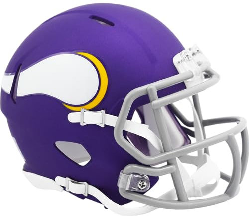 NFL Mini Speed Helm Alternate Legacy Minnesota Vikings Footballhelm