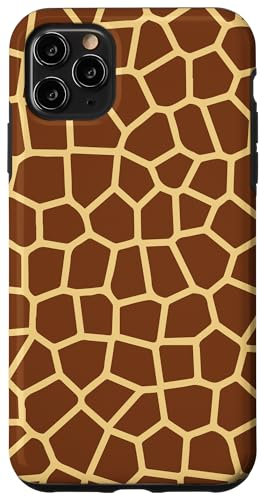 iPhone 11 Pro Max Case, Animal Print Giraffe Phone Case - Giraffe Print Phone Case