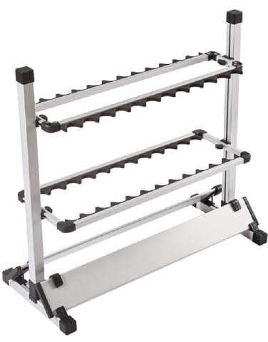 Begoniape Supporto per canna da pesca portatile per 24 angeli, in lega di alluminio, 73 cm x 32,5 cm x 72 cm