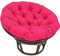 BESTXH Papasan-Stuhlkissen, Verdickter Papasan-Sitz Stuhlkissen, 40-160cm Rundes Stuhlkissen Ersatz, Hängendes Schaukelpolster mit rutschfesten Bändern, Ohne Stuhl,N,160 * 160cm