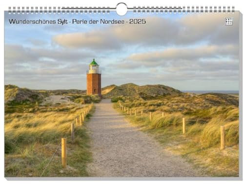 artboxONE Kalender 2026 Wunderschönes Sylt - Perle der Nordsee Wandkalender A3 2026 Natur