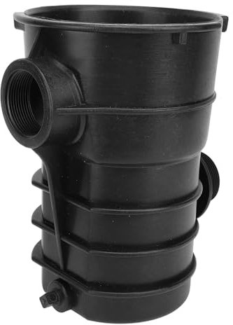 Luocute Pool Pump Strainer Replacement, Premium Plastic Material, Large Strainer Basket, Resistant, Pool Pump Pot Compatible with 354530, Ground Swimming Pools Pumps