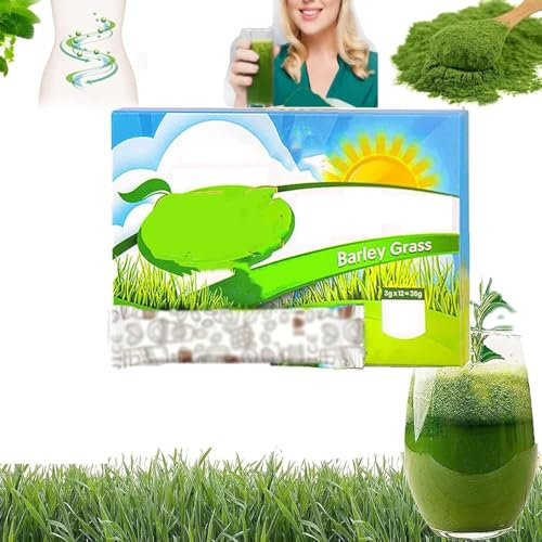 Salve-o Barley Grass Powder,Organic Barley Grass Juice Powder,Organic Barley Grass Powder,Natural Barley Grass Powder,Brought to Your Health,Excrete Body Waste (1 Box)
