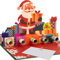 Magic Ants 3D Pop-Up Weihnachts-Geldgeschenk-Karte, Weihnachtsmann mit Geschenken, Geldgeschenk Karte Weihnachten, mit Geldfach, lustige Weihnachtskarte für Kinder & Erwachsene, mit Umschlag