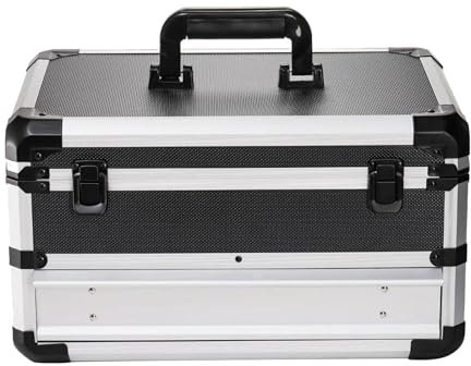 Generic Portable Tool Box with Drawer Storage Box Multifunctional Protects Electronics Protector Hard Case Organizer for Small Tools