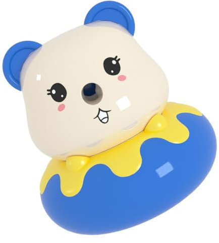 CAXUSD Bär Bleistiftspitzer Werkzeug Handschärfer Bleistiftspitzer Geschenkt Kinderversorgung Kurbel Bleistiftspitzer Studenten-handspitzer Bleistiftspitzer Für Kinder Blue Plastik