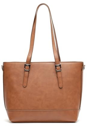 MISAKO Chapi bolso shopper con bolsillo para tablet (10) Mujer - Chapi Camel 27 X 38 X 14 cm