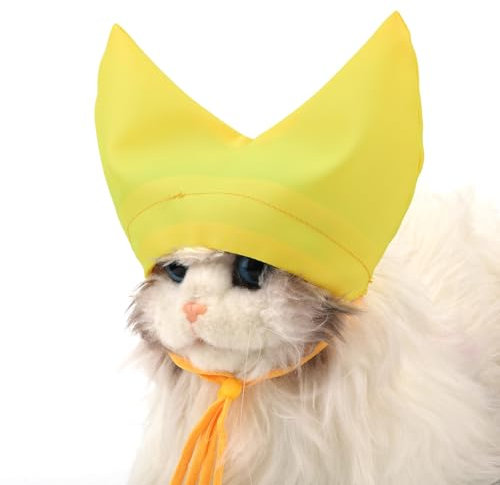 Pet Shower Cap, Waterproof Cat Dog Bath Hat Reusable Ear Covers Protection with Adjustable Straps Pet Bathing Drops Guard Grooming Accessories for House Kitten Puppy Small Pets Sphynx