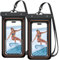 FERRGIA Funda Impermeable Móvil IP68 Flotante,2 Unidades Bolsa Estanca Universal para iPhone 16/15/14/13/12 Pro MAX,Galaxy S24/S23/S22,Xiaomi,Huawei,hasta 7,2 Pulgadas,para Playa,Piscina,Natación