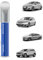 EZRC Gris Aluminio Retoque de pintura para Peugeot, reparación de rayones de automóvil, solución rápida y fácil para la reparación.