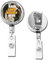 Porte-Badge Rétractable personnalisé avec votre photo,Infirmiere Personnalisé Attache Badge,Porte-badges Clé Retractable personnalisé,pour Les Employés,Les Enseignants,Les Infirmières,Les étudiants