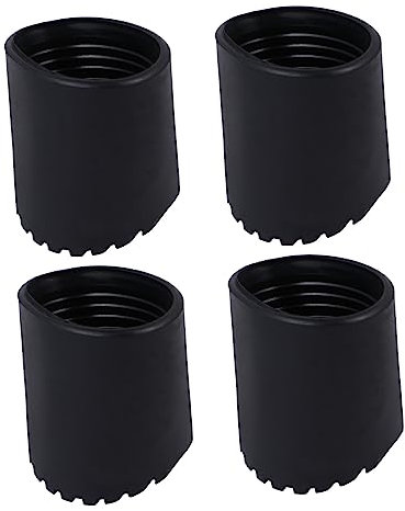 NUOBESTY 4pcs Slip Mats Ladder Foot Cushion Rubber Feet Mat for Home Supplies Accessory Non Slips for Outdoor Decking Use