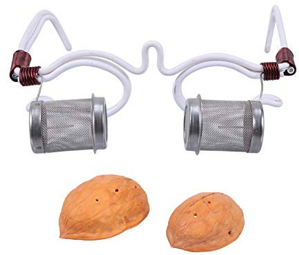 HOUDERCO Lunettes De Moxibustion Pour Yeux Noix Pratique Et Ergonomique Pour Soins Oculaires à