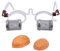 HOUDERCO Lunettes De Moxibustion Pour Yeux Noix Pratique Et Ergonomique Pour Soins Oculaires à