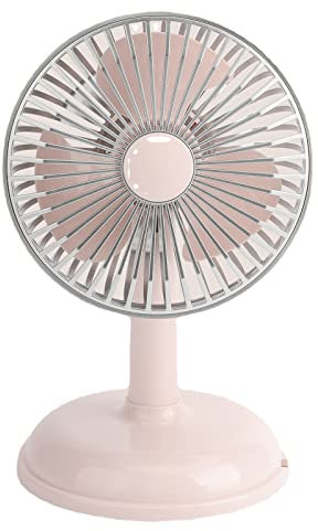 THINCAN Retro Portable Fan Desktop Fan Without Battery USB Fan 2 Speed USB Cable Powered