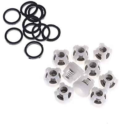 10Pcs 280/380 Type Ar Check Valve Repair Kit 2233 Compatible With Power Pressure Washer Water Pump