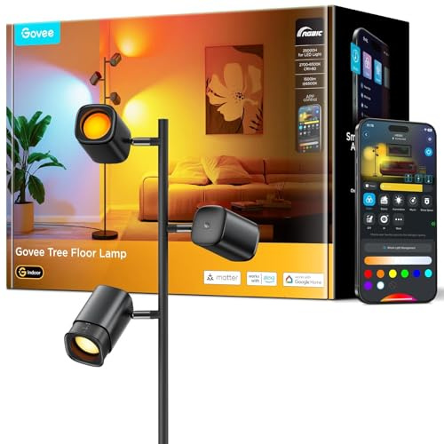 Govee Tree Floor Lamp RGBWW
