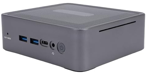 MENDUNER Mini PC U58 con Ryzen 7-5825U |8 Core 16 Thread, Triplo Display 4K, WiFi 6 e 5.2, Compatibile con windo 11/10/, Ideale per Giochi e Ufficio (Spina europea)