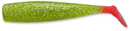 Lunker City 3.25 Shaker (Tail Colors) - Chartreuse Flake FT