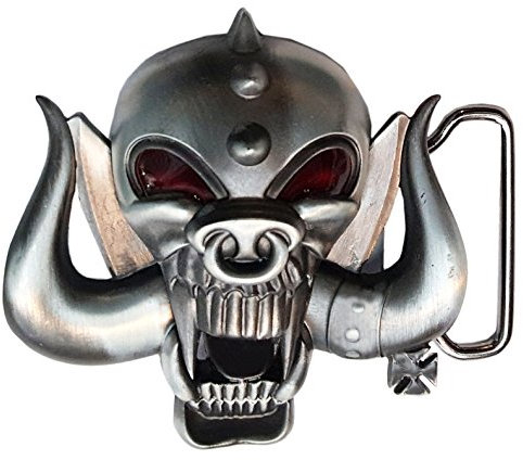 Motorhead Heavy Metal Rock Musik Metall Gürtelschnalle Skull Lemmy Warhead