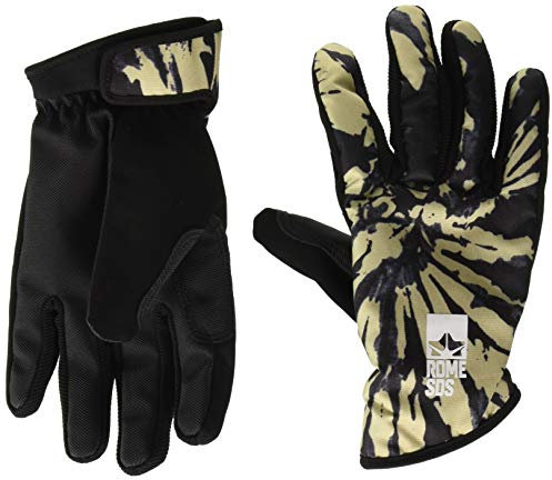 Rome Snowboards Herren Heckklappe Snowboarding-Gloves, Herren, 19GL3010015, Batik, Large