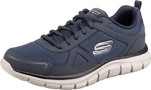 Skechers Track Scloric, Zapatillas Hombre, Azul (Navy), 44 EU