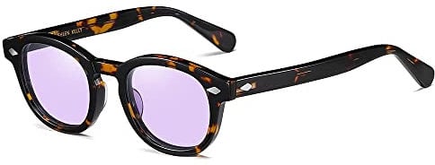 SHEEN KELLY Vintage Sommer Runde Sonnenbrille Nerd Frauen Bunte Eyewear Durchsichtige Linse Sonnenbrille