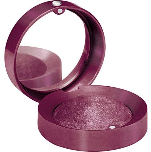 Bourjois - Ombre à paupières Petite Boîte Ronde - Facile à appliquer - Miroir intégré - Texture poudre crémeuse - 14 Berry berry well 1,2gr