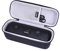LTGEM Case for Soundcore Motion+ Bluetooth Speaker,Hard EVA Storge Bag - Black(White Lining)