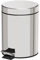 Architeckt Bathroom Bin 5L Small Pedal Bin Dustbin With Removable Bucket Bathroom Bins with Lids Toilet WC Rubbish Garbage Can Waste Toilet Bins Chrome