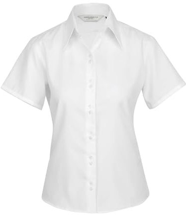 Deitert Zauberbluse weiß Kurzarm pflegeleicht 44