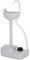 Outsunny Camping Portable Handwash Sink w/Towel Holder & Soap Dispenser Rolling Wheels Outdoor Drainage Equipment