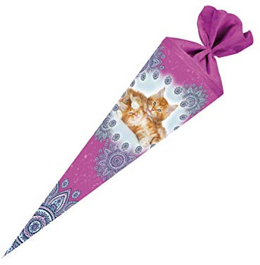 Nestler 70cm rund Filz Katzenbabys