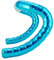 Supacaz Prizmatik Tape – Blau mit blauen Steckern