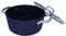 ARCOS Cazuela Antiadherente de 24 cm y 4,3 L | Aluminio Forjado | Adecuada para cualquier cocina | Mangos de Acero Inoxidable con Efecto Frío | Color Negro | Inducción completa. Serie Ollas Samoa