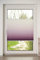 K-home Plissee Farbverlauf, Polyester, Bordeaux, B30 x H130 cm