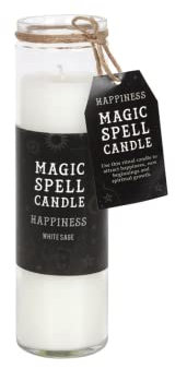 Something Different - Kerze Magic Spell Happiness (Einheitsgröße) (Weiß)