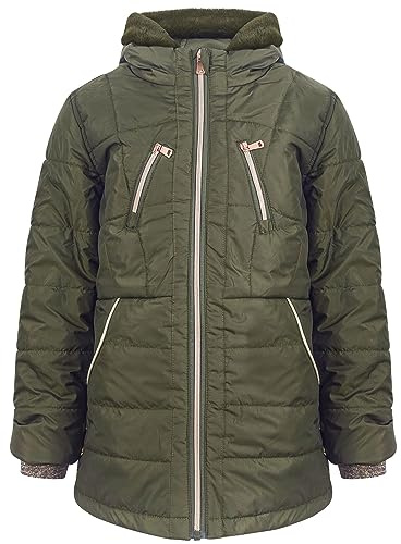 A2Z 4 Kids Kids Girls Longline Casual School Jacket Fashion Baby Pink Padded Bubble Coat Urban Winter Wear
