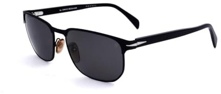 David Beckham Db 1131/s 124/M9 MATBLACKSILV Sunglasses Men Metall, Standard, 59
