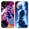 2 Stück Handyhülle für Apple iPhone X/iPhone XS Hülle 5.8'', Anime Motiv Hunter × Hunter Killua Zoldyck Gon Freecss Manga Muster Schutzhülle Case Schutz der Linse Design Cover Stoßfest, Schwarz1
