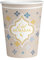 PARTY DISCOUNT NEU Becher Eid Mubarak Papier 250 ml Gold metallic, 8 Stück