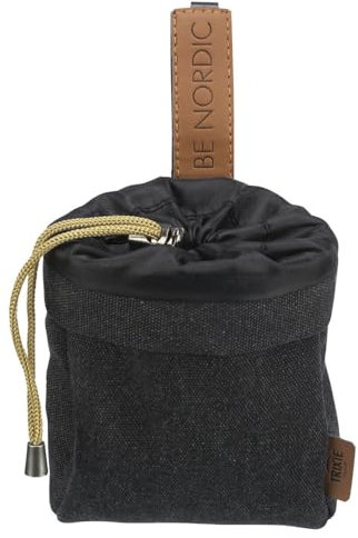 Trixie BE Nordic Snackbeutel, Ø 10 x 14 cm, schwarz